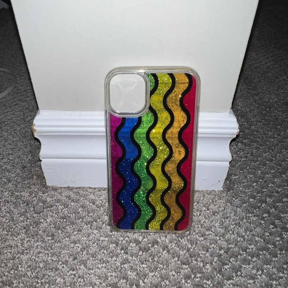 iPhone 11 Rainbow sparkle case